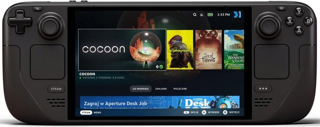 Valve Steam Deck OLED Handheld-Konsole mit 1TB Speicher, AMD RDNA 3 und 90Hz Display in Schwarz - Bild 1