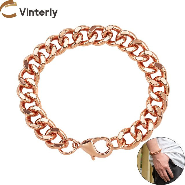 Vinterly Armband, Kupfer, Roségold, Herren, 12 mm - Bild 1