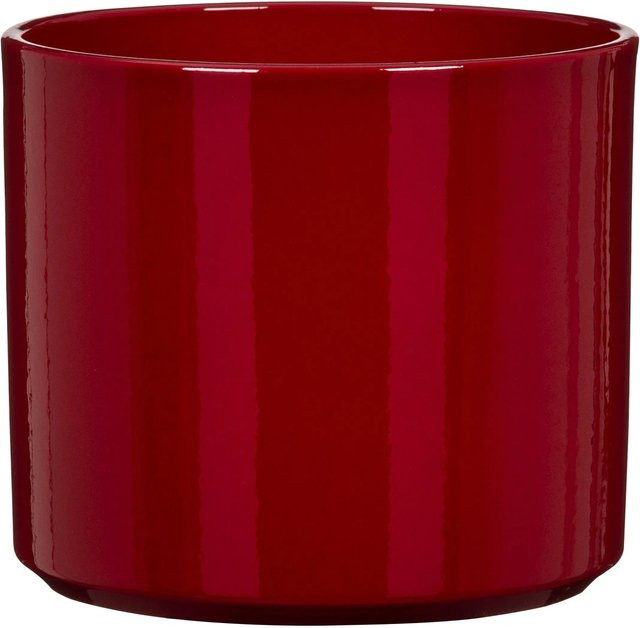 Scheurich Blumentopf aus Keramik in Intense Red, Durchmesser: 18,9 cm, Höhe: 16,8 cm - Bild 1