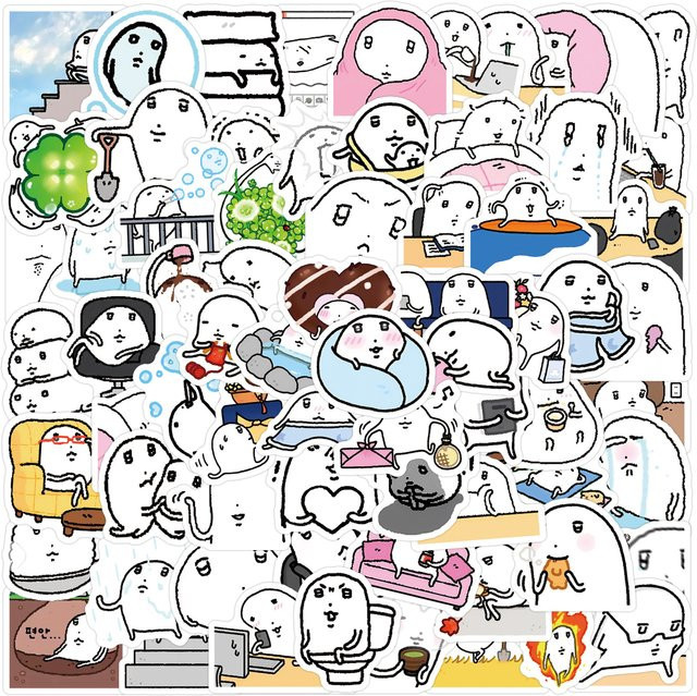 GOGOTU Avatar Aufkleber, 105-teiliges Set, Bunt / Mehrfarbig - Bild 1
