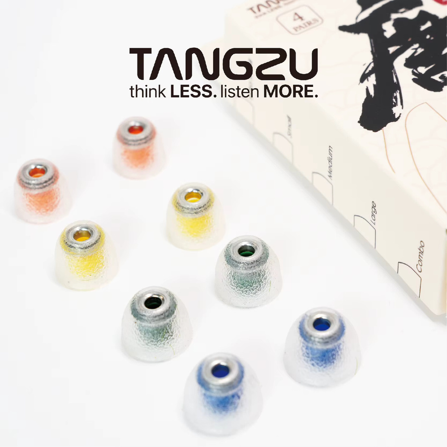 TANGZU Tang Sancai Noble Liquid Silicone Hybrid Eartips Edelstahl Edition In-Ear Ohrstöpsel Multicolour - Bild 1