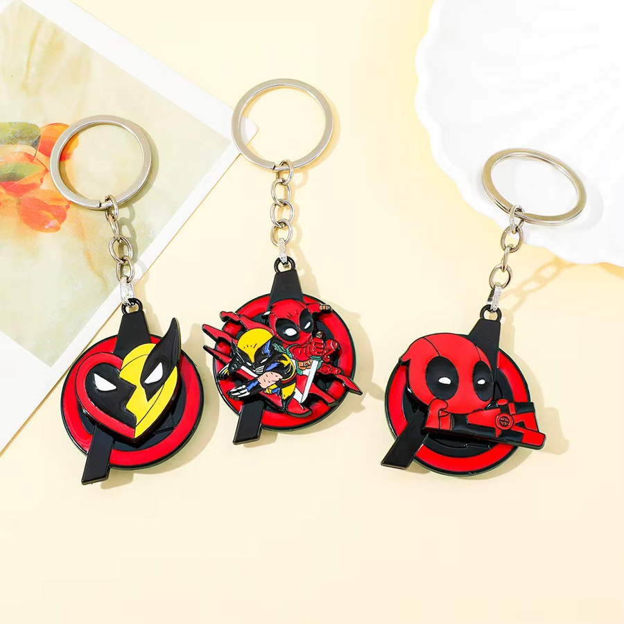 Bandai Schlüsselanhänger Deadpool, Metall, Emaille, Unisex - Bild 3