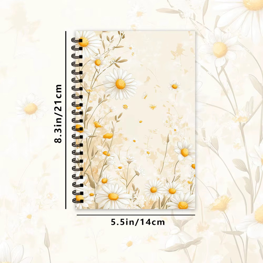 Notizbuch Little Daisy mit unlinierte Seiten und Softcover in Multicolour - Bild 2