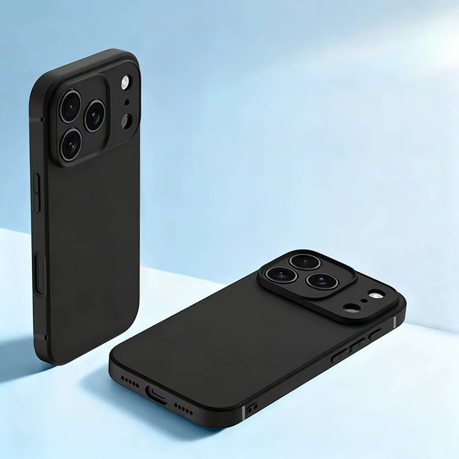 A-ArianaS Petal Soft TPU Handyhülle für iPhone in Schwarz, stoßfest und kratzfest - Bild 3