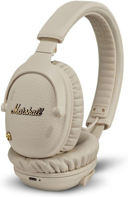 Marshall Monitor III ANC Over-Ear Kopfhörer in Beige mit Bluetooth und USB-C - Bild 1