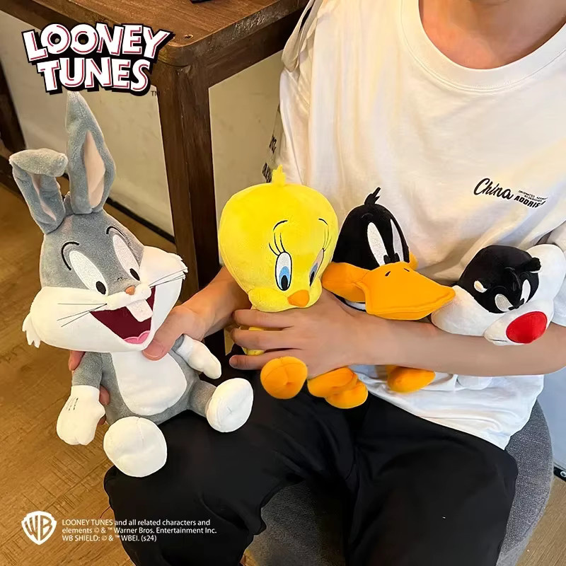 HUGKIS Looney Tunes Bugs Bunny Plüschtier, 20 cm, bunt/mehrfarbig - Bild 3