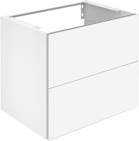 Keuco Waschtischunterschrank X-Line D in Weiß Glänzend mit 2 Auszügen, B/T/H: 65 x 49 x 60,5 cm - Bild 1