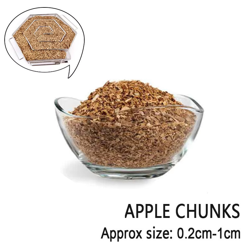 Adlist Cocktail-Räucherchips Apfel Eiche Kirsche Hickory 125 g - Bild 1