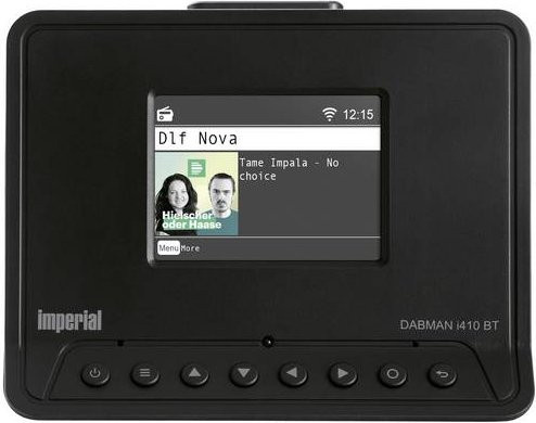 Imperial DABMAN i410 BT HiFi-Tuner Schwarz mit Bluetooth, DAB+, Internetradio und WLAN - Bild 1