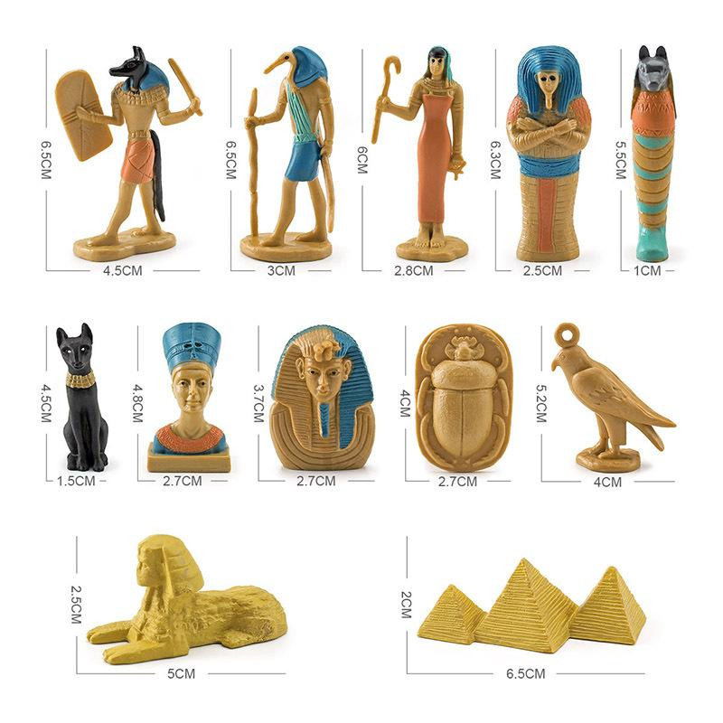 Happy Time For kids Ägypten Simulation 12-teiliges Set Statisches Modell - Bild 2