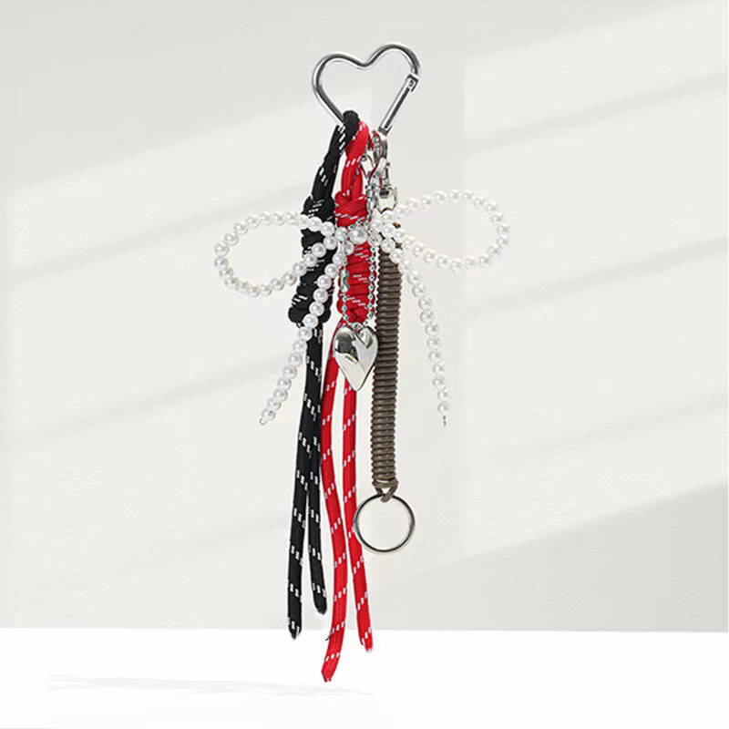 Yogodlns Handy-Lanyard, Gewebtes Armband, Perlen-Schleife - Bild 3
