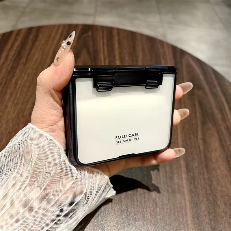 Magnetische Schutzhülle für Huawei Pura X 5G in Silber mit Glas-All-Inclusive-Schutz und Anti-Drop-Funktion - Bild 3