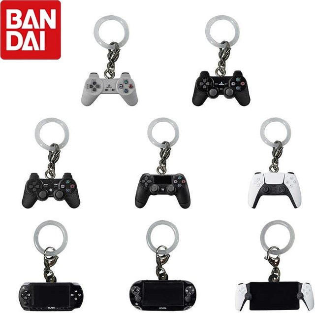 Bandai PlayStation PS Game Controller Konsole Mini Modell, Schlüsselbund, Anhänger - Bild 1