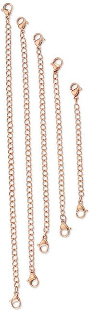Halsketten-Verlängerungskette, Rose Gold, 7,5 cm, Unisex - Bild 1