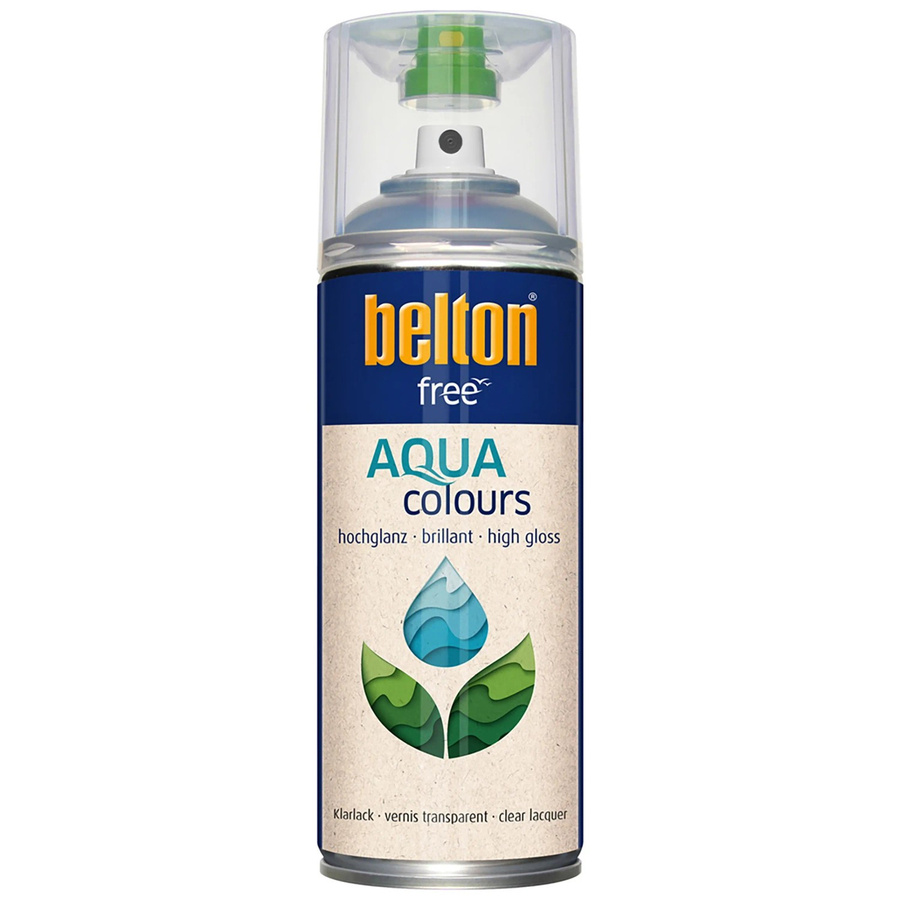 Belton Free AQUAcolours Klarlack Transparent hochglänzend wasserbasiert 400 ml - Bild 2