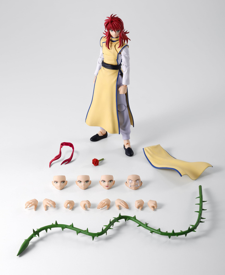 S.H.Figuarts Kurama Actionfigur aus Yu Yu Hakusho von TAMASHII NATIONS, multicolor, Höhe: 15 cm - Bild 4