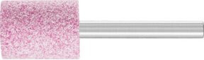 PFERD TOOLS STEEL Schleifstift Zylinder A60 in Pink für Stahl und Stahlguss, Durchmesser: 20 mm, Höhe: 25 mm, Schaft-Durchmesser: 6 mm - Bild 1