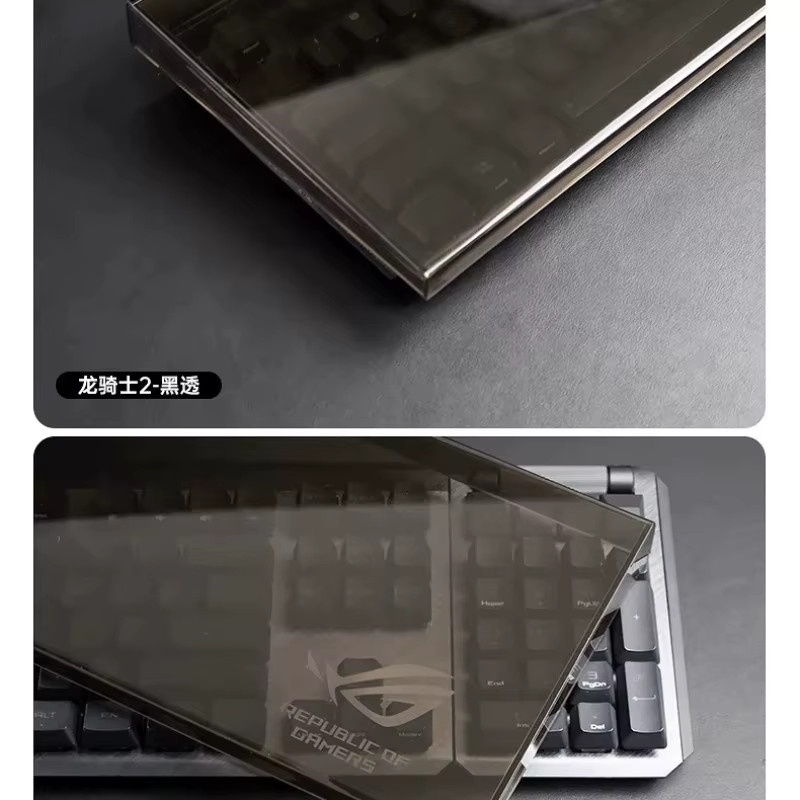 Modgo Acryl Staubschutzhülle für ROG Azoth Extreme und Strix Scope Serie, transparent - Bild 5