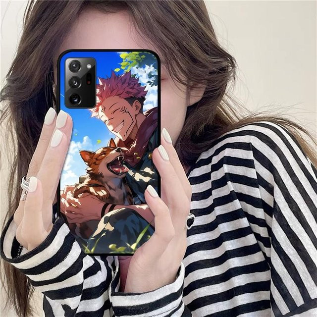Jujutsu Kaisen Ryomen Sukuna Handyhülle von Binchi Health Electronics in Schwarz und Multicolour für Samsung Galaxy Modelle - Bild 1