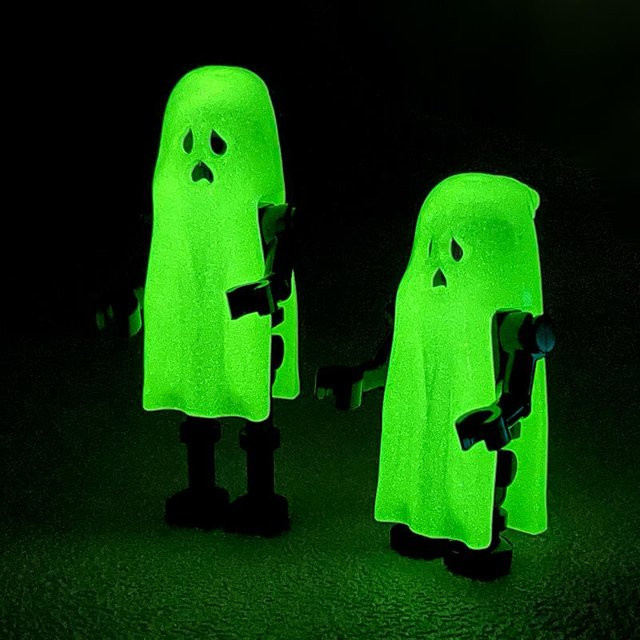 Yiran toy MOC Bausteine Halloween Geist Zombie Sarg Leiche Skelett Actionfigur Konstruktionssteine Mini Puppen 6–12 Jahre - Bild 1