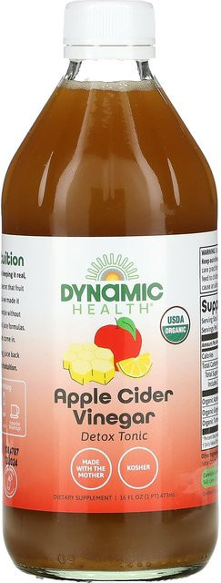 Dynamic Health Bio-Apfelessig-Detox-Tonikum 473 ml - Bild 1