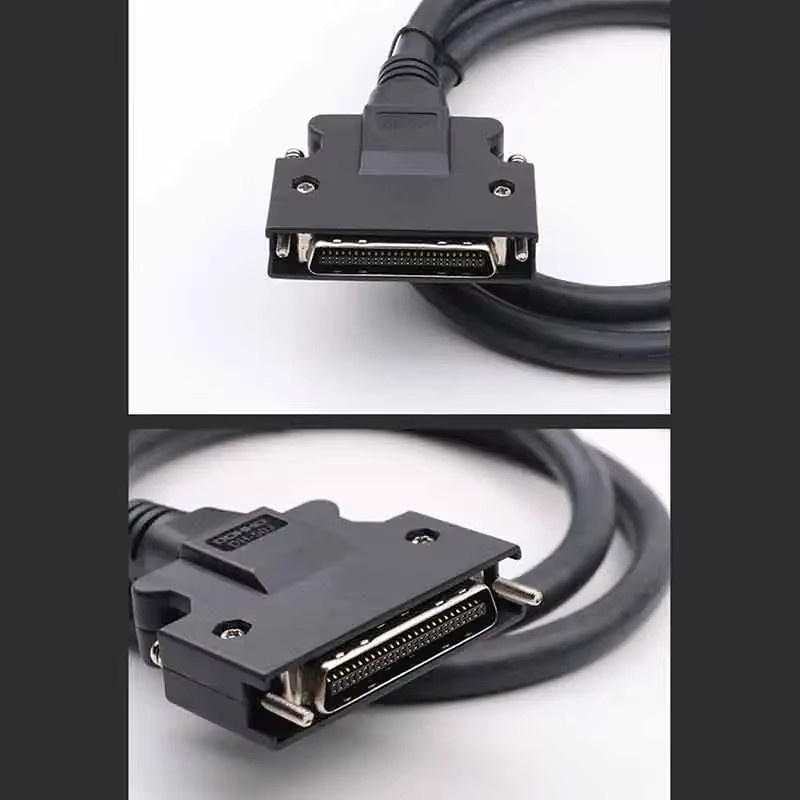 IO Servo SCSI DB15 zu DB44 DB50 Pin-Verbindungsleitung mit Terminal CN1 Steuerkabel für Panasonic Mitsubishi Yaskawa Delta - Bild 2