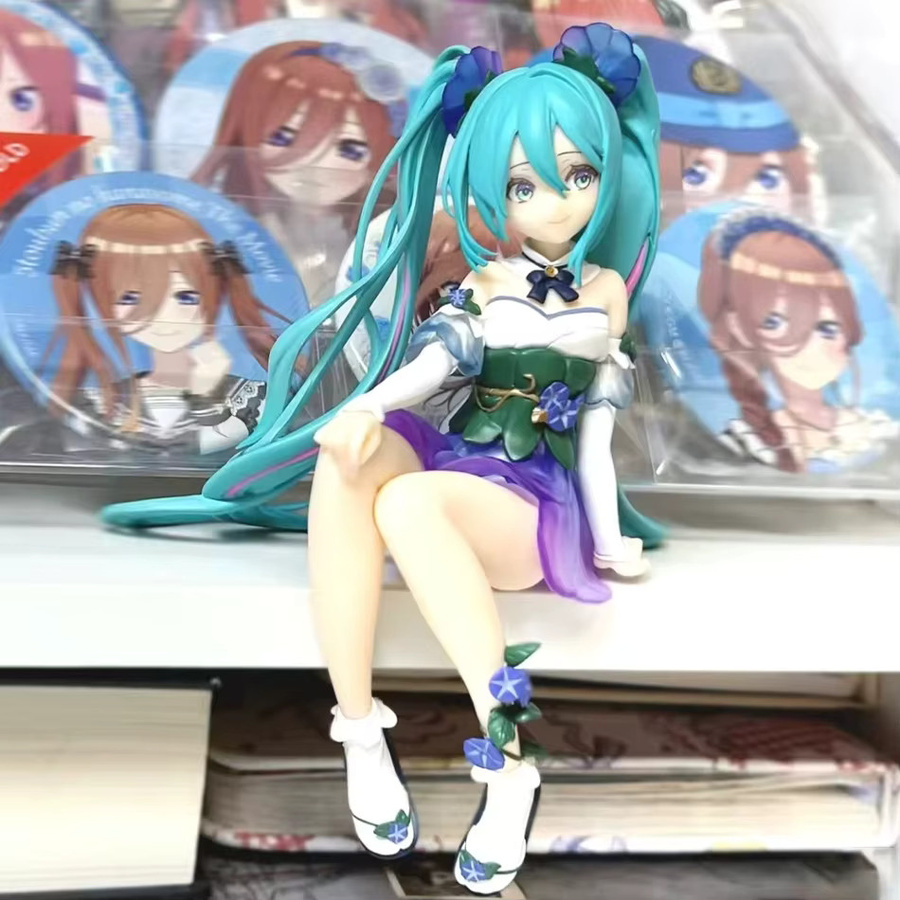 Bandai Hatsune Miku Anime Figur, Action Figure, 14 cm, Kunststoff - Bild 3