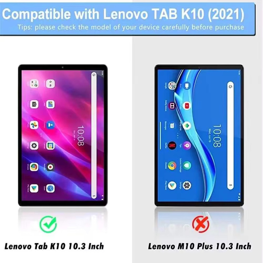 Lenovo Tab K10 Displayschutzfolie aus gehärtetem Glas mit 9H Härte, transparent, 1 Stück - Bild 4