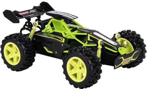 Carrera RC Lime Buggy 1:18 Elektro Einsteiger Modellauto in Limettengrün und Gelb - Bild 1
