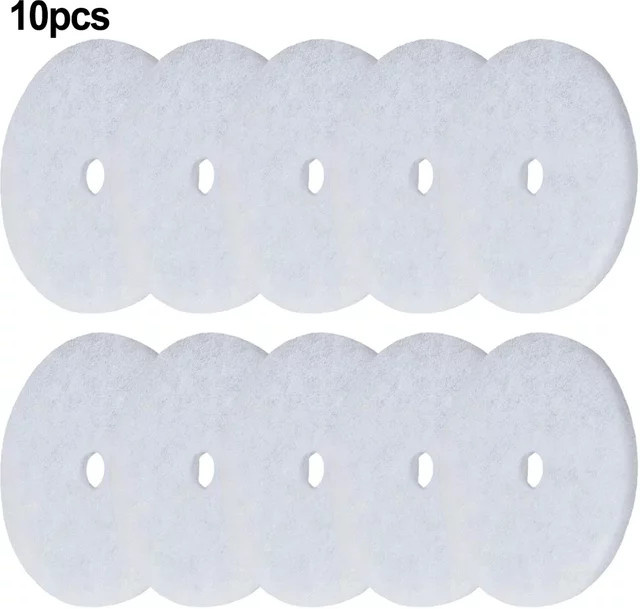 10 Stück Maico Filter für Lüftereinsatz ER, Farbe: Weiß, B/T/H: 15,6 x 15,6 x 1,0 cm - Bild 1