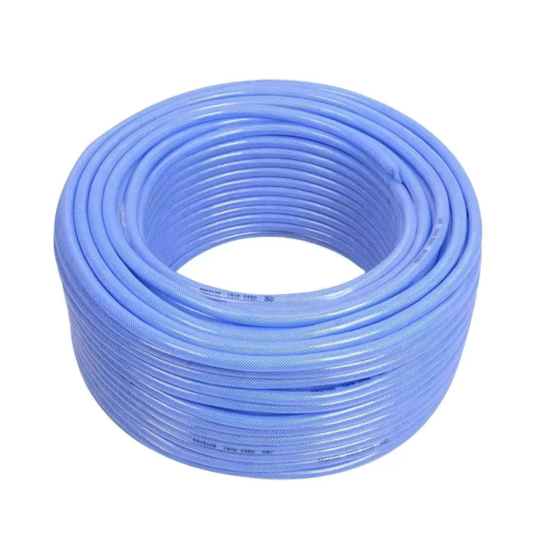 Blauer PVC Gartenschlauch mit 1/2 Zoll Anschluss für die Gartenbewässerung und Autowaschanlage - Bild 4