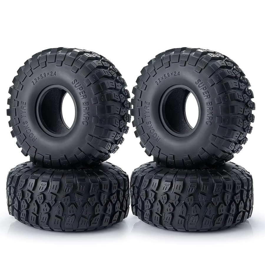 AXSPEED Gummireifen, 4-teiliges Set, Schwarz - Bild 2