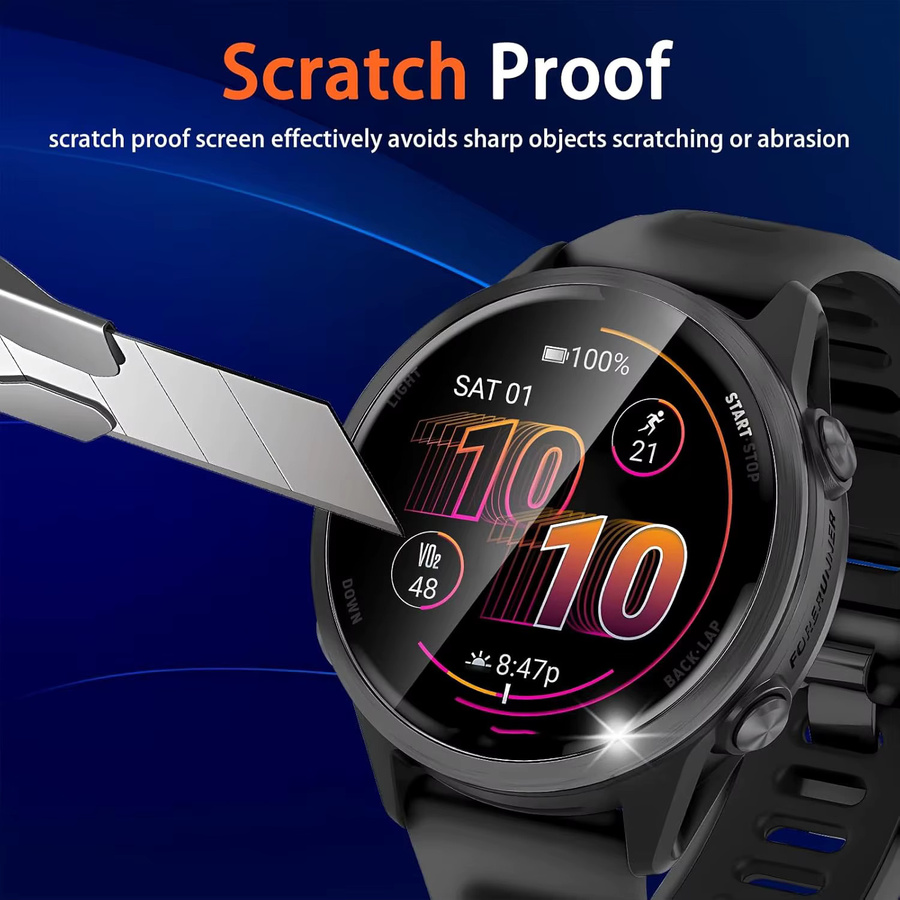 Garmin Displayschutzfolie Hydrogel, Transparent, Unisex - Bild 3
