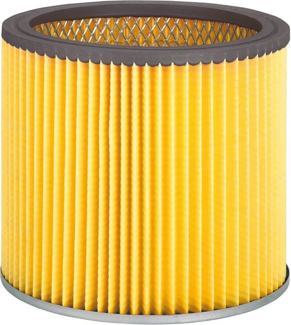 Einhell Faltenfilter für Trockensauger in Gelb und Schwarz, B/H/T: 18,6 x 16,5 x 18,6 cm - Bild 1