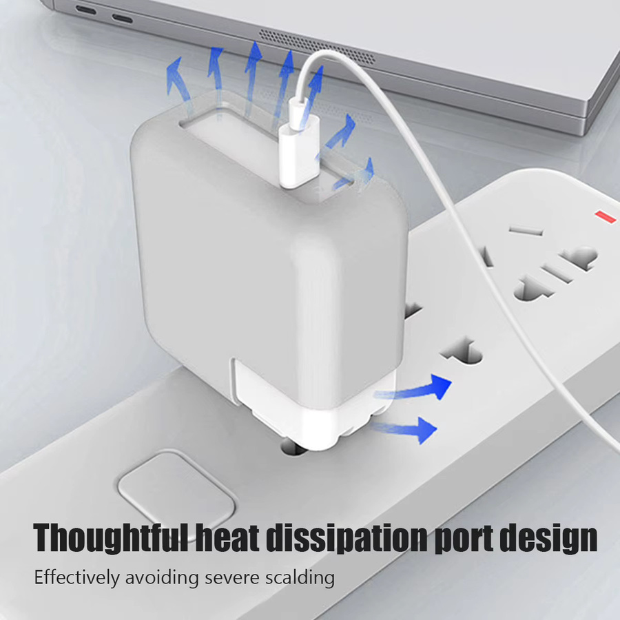 Stoßfeste Silikon-Netzteilhülle für Apple MacBook Netzteile (29W/30W/35W) in Multicolor - Bild 2