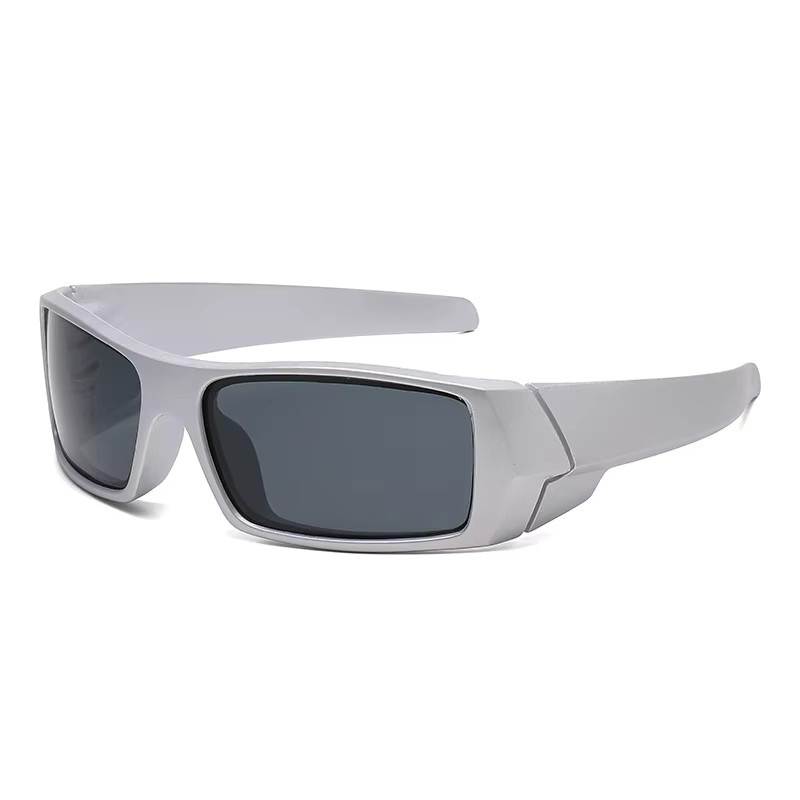Quadratische Sonnenbrille, Vollrand, Kunststoff, Unisex - Bild 2