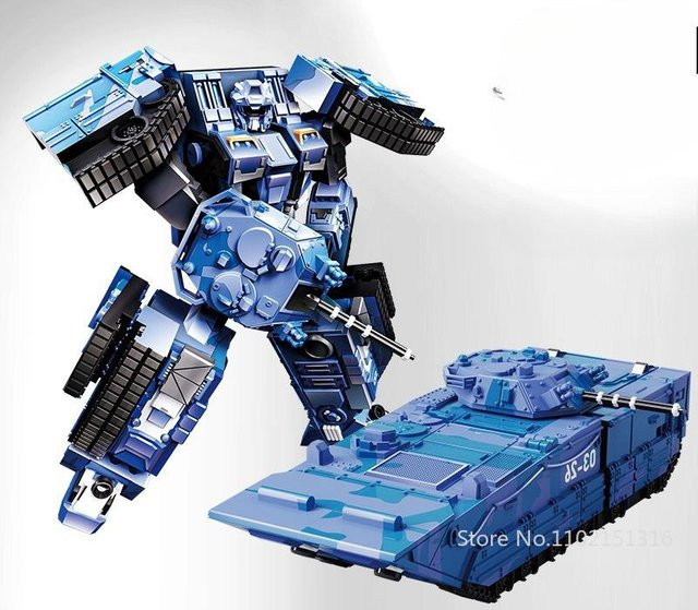 Transformations-Mech-Panzer-Jäger-Zerstörer-Roboter, Verformungsmodell, ab 14 Jahren - Bild 1