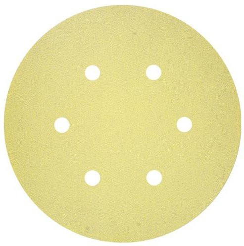 Bosch Schleifscheibe C450 Standard für Holz und Metall, Körnung 180, Durchmesser: 150 mm, Farbe: Gelb, 50 Stück - Bild 1