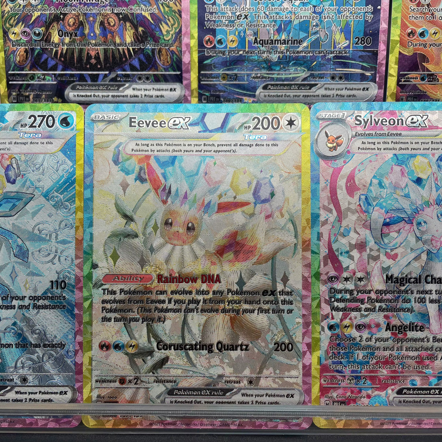 TAKARA TOMY Eeveelution Umbreon Sylveon Sammlung Karte, 9-teiliges Set - Bild 2