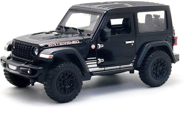 Linyi Toy Car Jeeps Wrangler Rubicon SUV, Modellauto, 1:24, Metall, Licht und Sound, ab 18 Jahren - Bild 1
