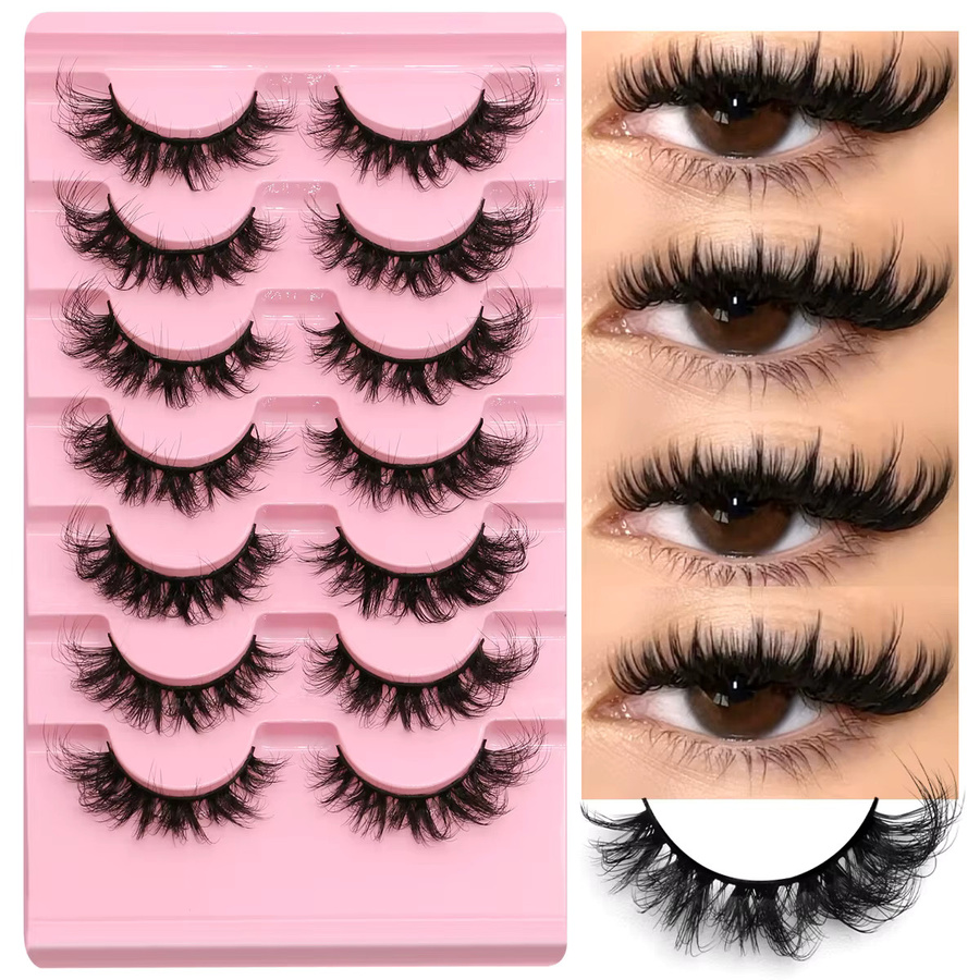 Lasvirey Künstliche Wimpern, 8D Volumen, Unisex - Bild 2