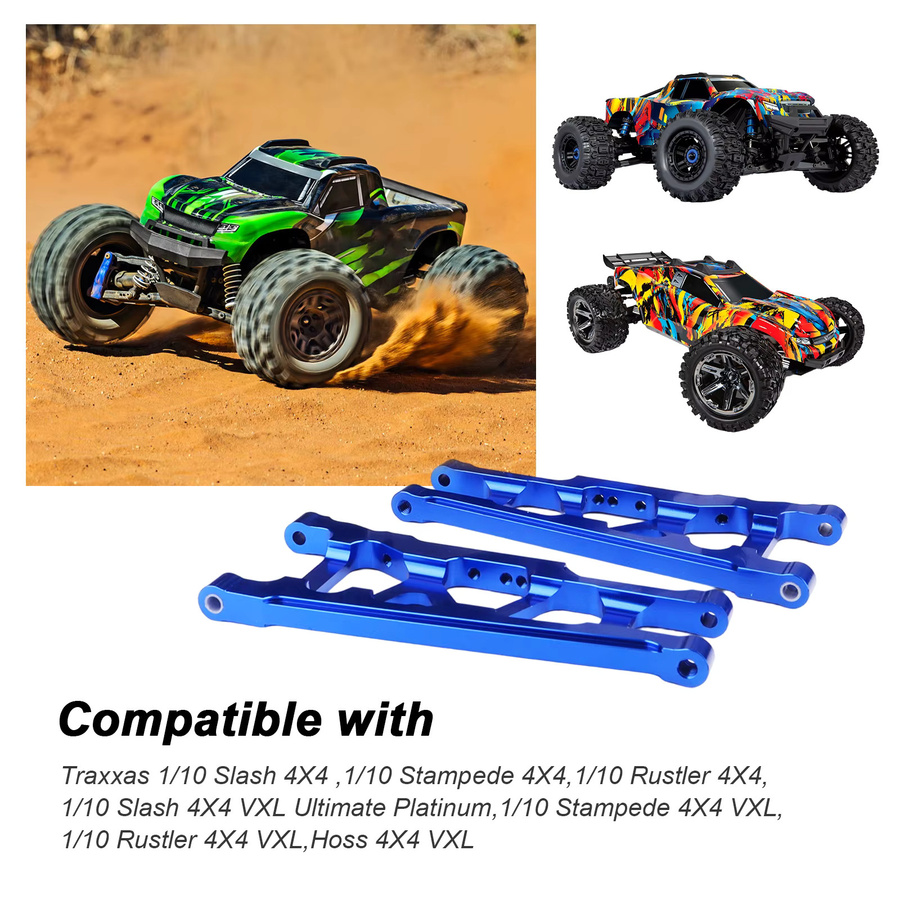 HobbyPark Aluminium-Aufhängungsarme vorne und hinten, 4er-Pack - Bild 5