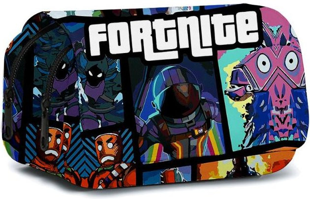 Fortnite Anime Federmäppchen Discover Intime Doppellagige Federtasche in Multicolour B/T/H: 21 x 10 x 7,5 cm - Bild 1