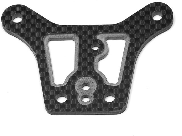 Kyosho Kohlefaser-Stoßdämpferplatte vorne, Zubehör, Schwarz - Bild 1