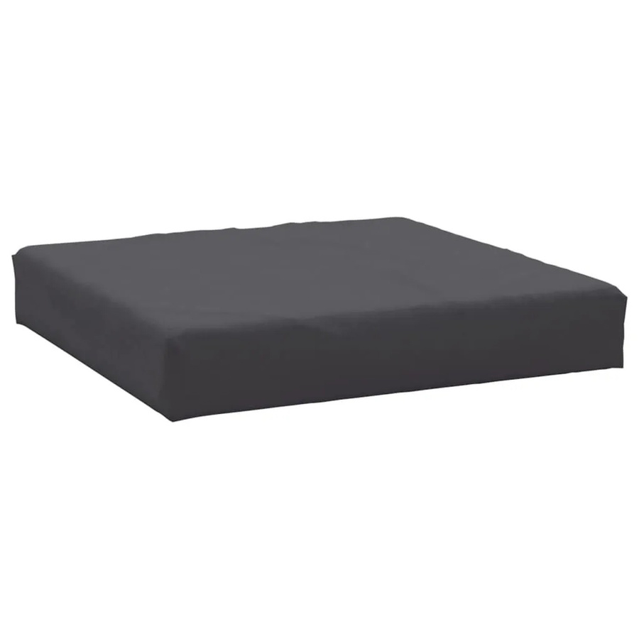 vidaXL Palettenkissen Anthrazit aus Oxford-Gewebe, B/T/H: 60 x 60 x 6 cm - Bild 2