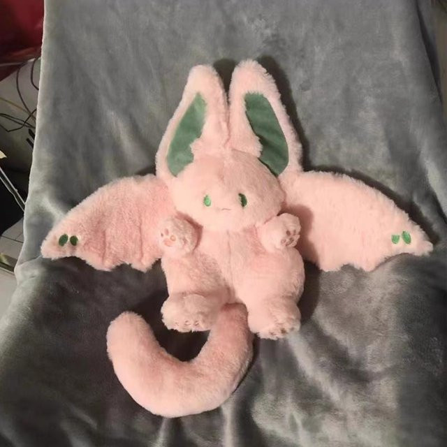 Fledermaus Plüschtier Plüschpuppe mit Plüsch für 6-12 Jahre - Bild 1