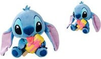 Disney Lilo & Stitch Stitch Kuscheltier mit Eis am Stiel aus Plüsch - Bild 1