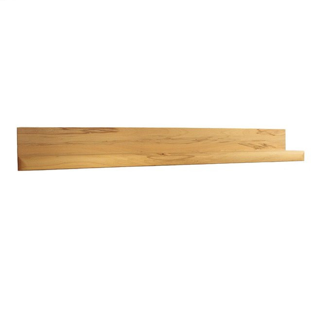 Wandboard Solido aus massiver Kernbuche in Braun, Breite: 219 cm - Bild 1