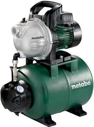Metabo Hauswasserwerk HWW 3300/25G Booster in Grün mit 3300 l/h Förderleistung - Bild 1