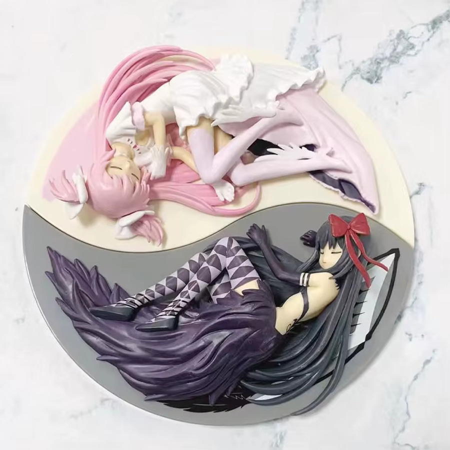 Bandai Puella Magi Madoka Magica Kaname Madoka Akemi Homura Figur, 18cm - Bild 3